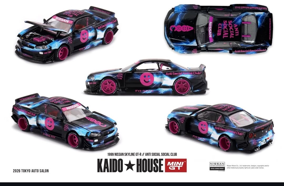 2個セット　東京オートサロン　限定　kaido house GT-R 2個セット 東京オートサロン 限定 kaido house GT-R Nissan Skyline GT