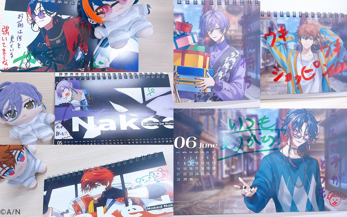 【3SKM卓上カレンダー発売中！】
#3SKM と2026年を過ごす卓上カレンダーが現在 #にじストア にて販売中！
ポージングぬいぐるみと一緒に記念撮影✨

本日22:00より、
『VOLTACTION×3SKM FUSION LIVE “IMPACT”』グッズの在庫追加もございますのでご一緒にいかがでしょうか？

🔽販売ページ