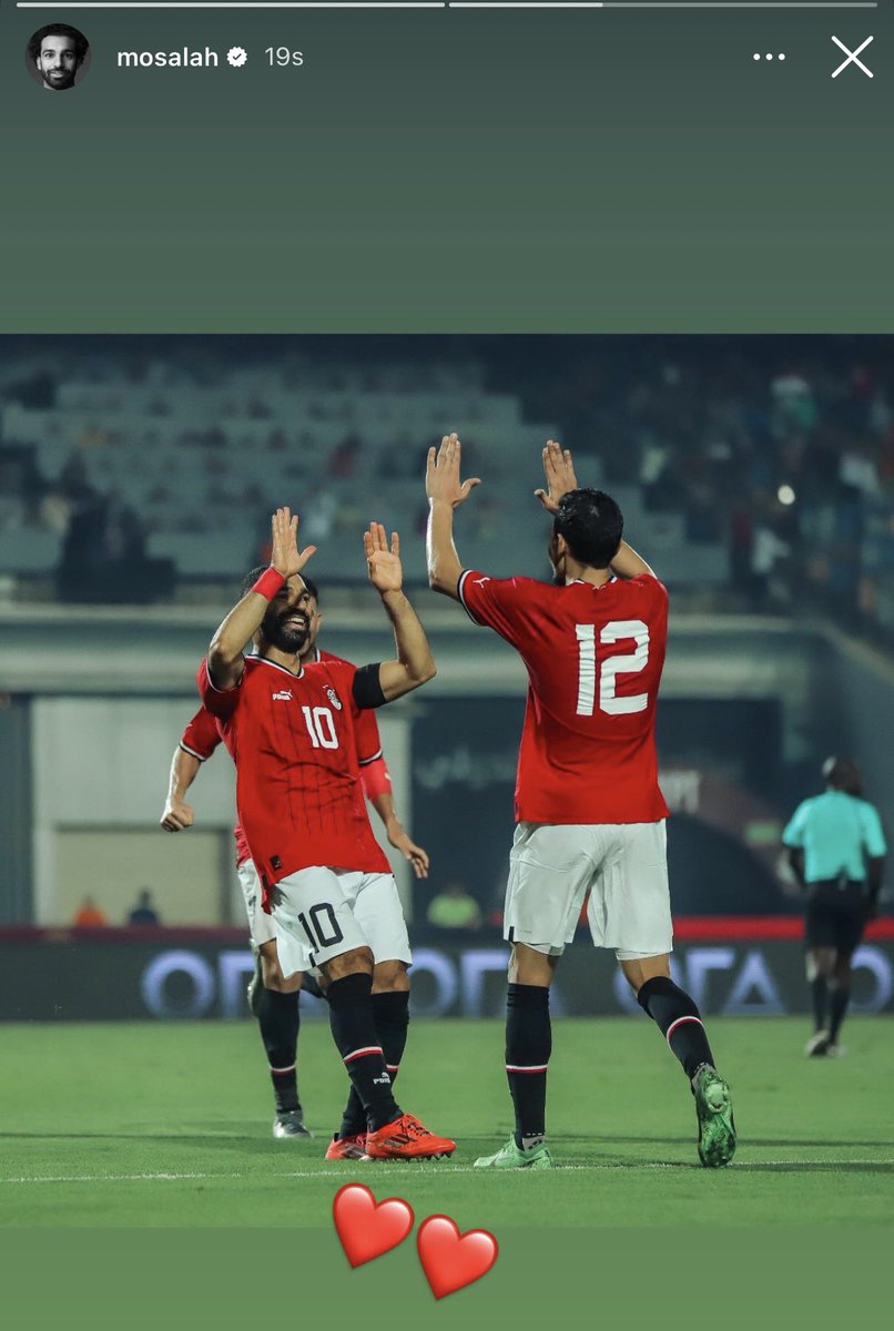 TouchlineX's tweet image. 📲 𝗡𝗘𝗪: Mo Salah on Instagram.