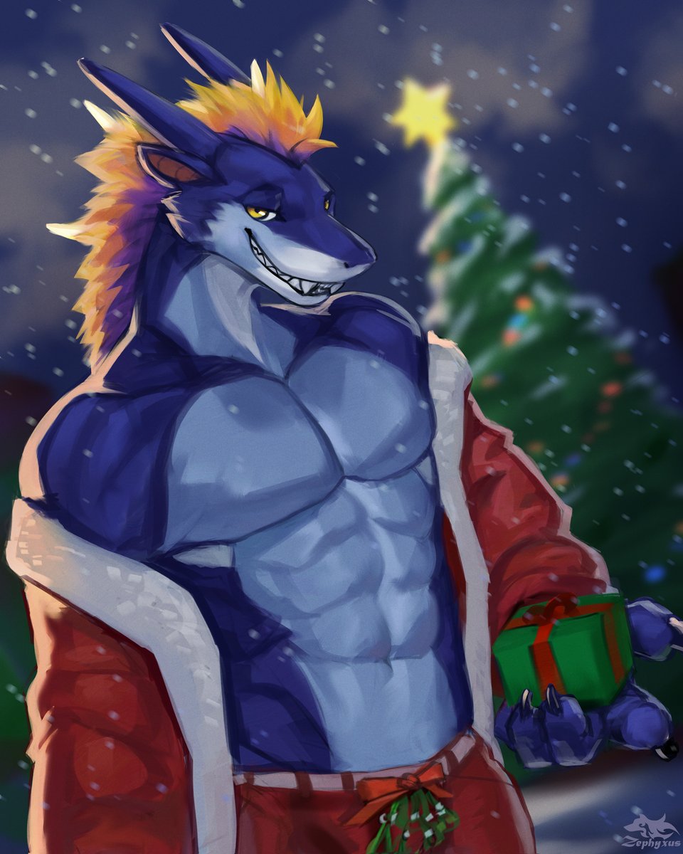 Everyone worries about being bad this year
No one worries about BAD SANTA
(he's coming for you 😈🐉🧑‍🎄🫵)

🎨 by <a href="/zephyxus/">Zephyxus (Zephy) - Moved to 🟦🦋</a>