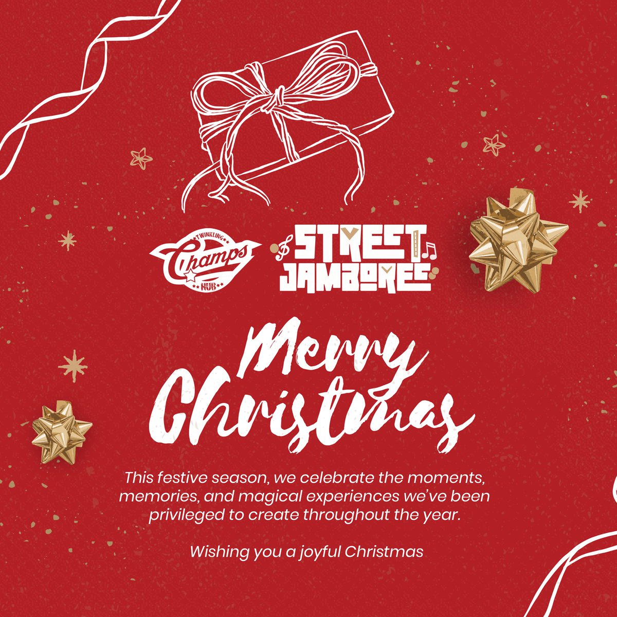 𝕊𝔼𝔸𝕊𝕆ℕ 𝔾ℝ𝔼𝔼𝕋𝕀ℕ𝔾𝕊...  🎊🌲❤️

Let’s finish the celebrations on Saturday at the Charico International School Park in Juapong for another historic edition of <a href="/StreetJamboree/">Street Jamboree</a> 2️⃣0️⃣2️⃣5️⃣.
#ChampsHubGh #StreetJamboree