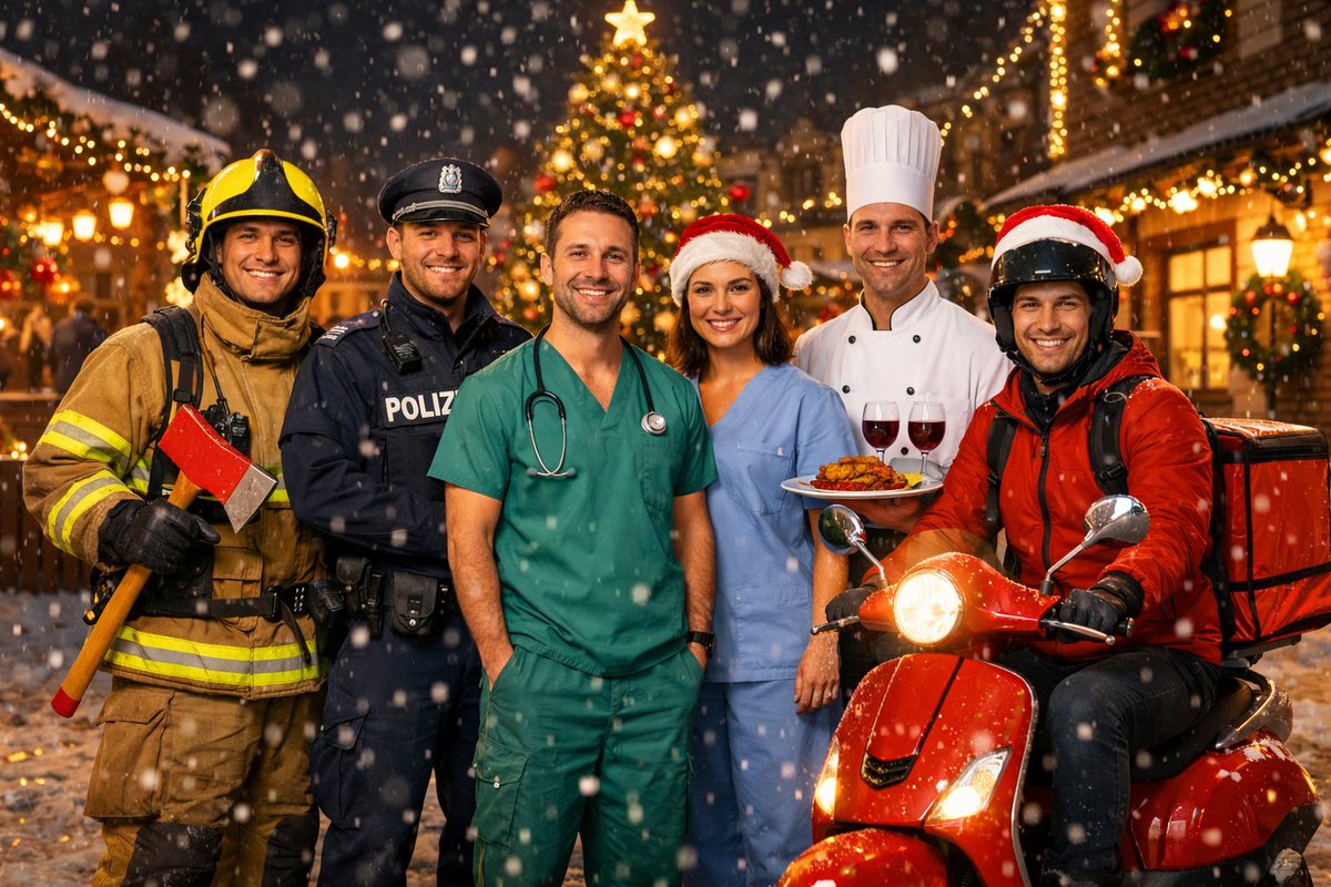 Χρόνια πολλά κ ένα μεγάλο ρεσπέκτ σε όλους αυτούς που εργάζονται σήμερα κ δεν μπορούν να γιορτάσουν με τις οικογένειες τους‼️🎄⛄️