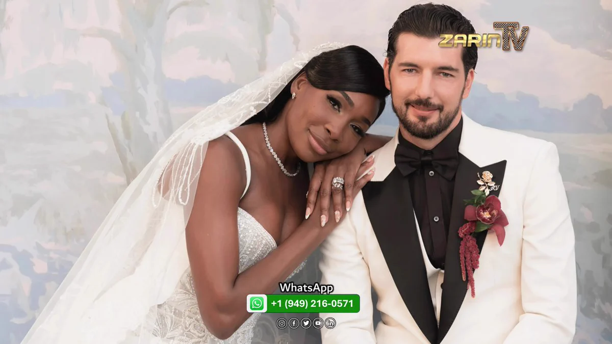 ونوس ویلیامز ستاره تنیس جهان در یک مراسم رویایی ازدواج کرد