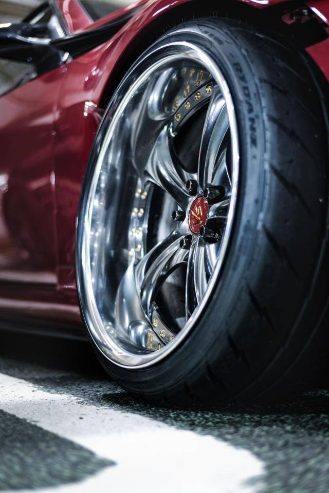 GON_beecrew's tweet image. #今年の仕様変更を振り返る 
ドリ車のくせに見た目だけ🫣
①GHOSTEXPOD赤黒内装
②ロケバニORIGINぷちワイド
③WORK VSKF#
④KABUKI ミラー