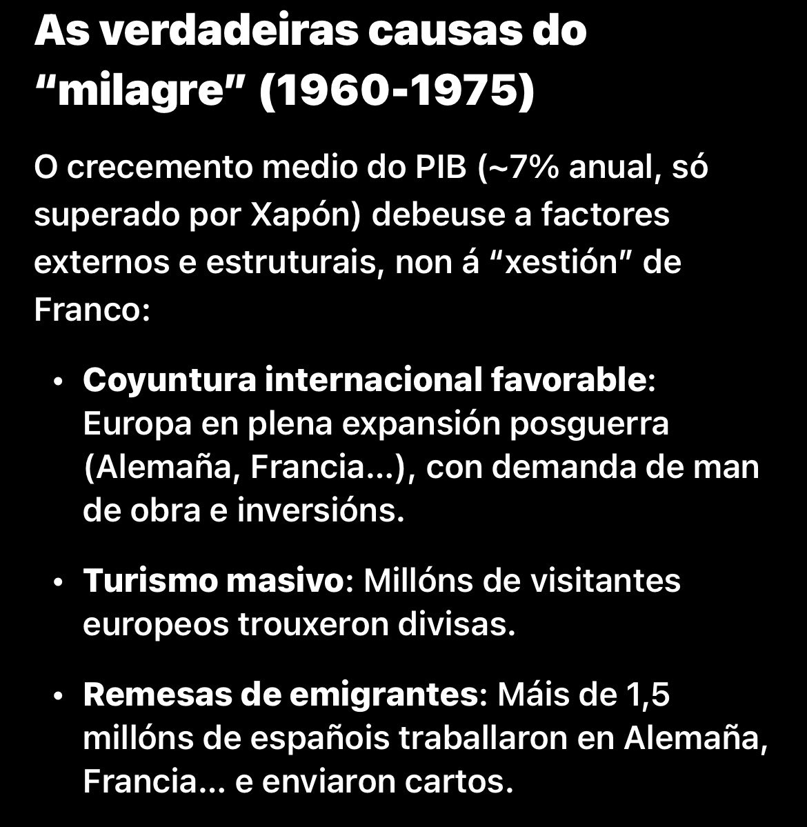 MonchoGallecia's tweet photo. @javionsalo Eres subnnoormal !!!
Despois dun estado morto de fame e destruído por um golpe militar ..
E dos anos 50 e 60 da fame extrema nom era difícil ao abrazar as políticas de Europa..
Sodes #RETRASADOS https://t.co/fWFYuhnOyu