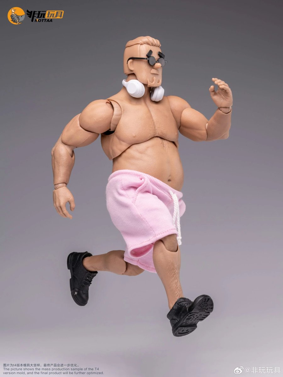 FLYGUY's tweet photo. Middle aged dad bod blank figure by the ever cool Nottaa toy studios (China) in stock and shipping at Bombusbee

➡️BB https://t.co/G5VlgFapIT

#nottaa #notaman #actionfigures https://t.co/R75TlGUr4Z