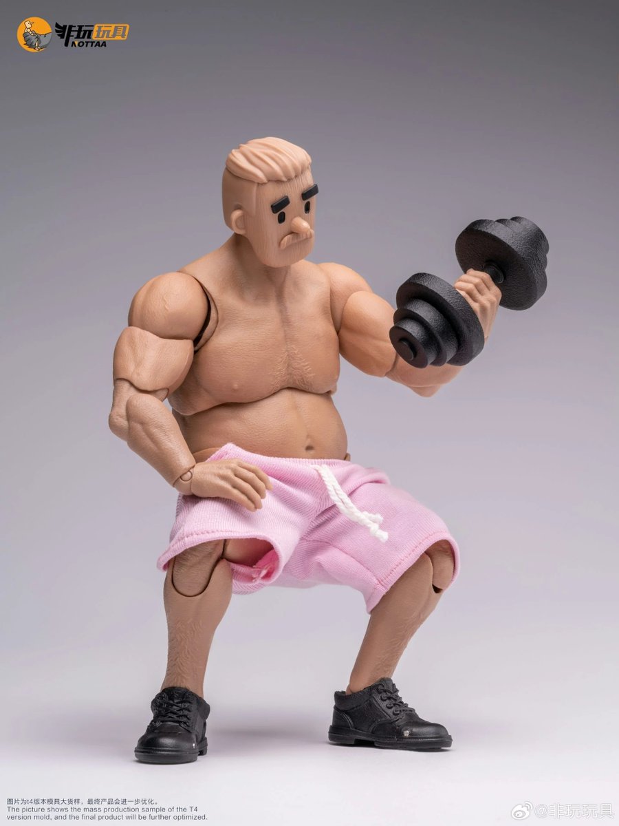 FLYGUY's tweet photo. Middle aged dad bod blank figure by the ever cool Nottaa toy studios (China) in stock and shipping at Bombusbee

➡️BB https://t.co/G5VlgFapIT

#nottaa #notaman #actionfigures https://t.co/R75TlGUr4Z