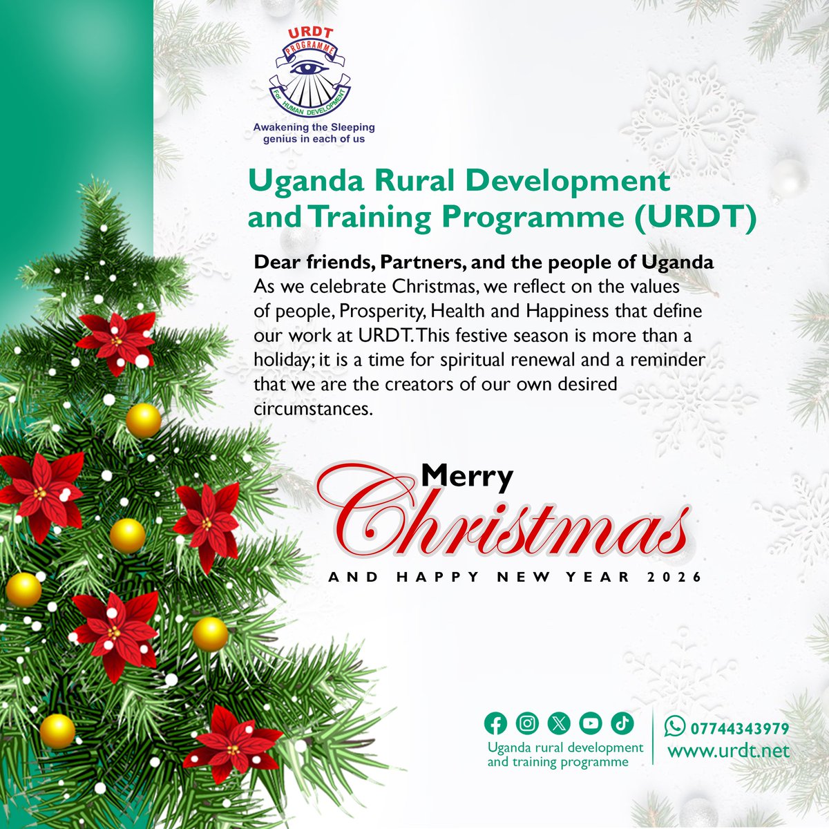 Uganda Rural Development and Training Programme tweet media