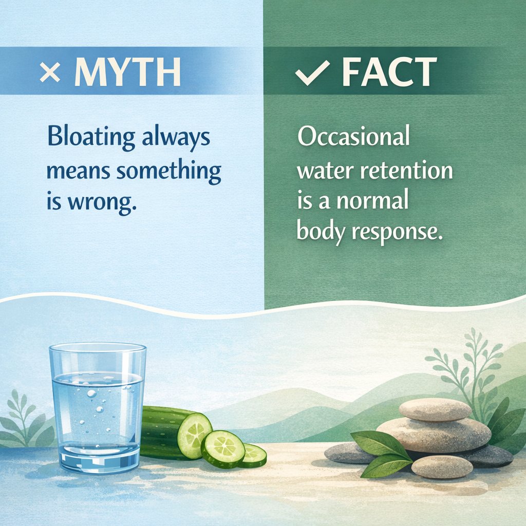 KathyMitchel's tweet photo. MYTH Vs FACT

❌ MYTH
Bloating always means something is wrong.

✅ FACT
Occasional water retention is a normal body response. https://t.co/WzdU9R0by7