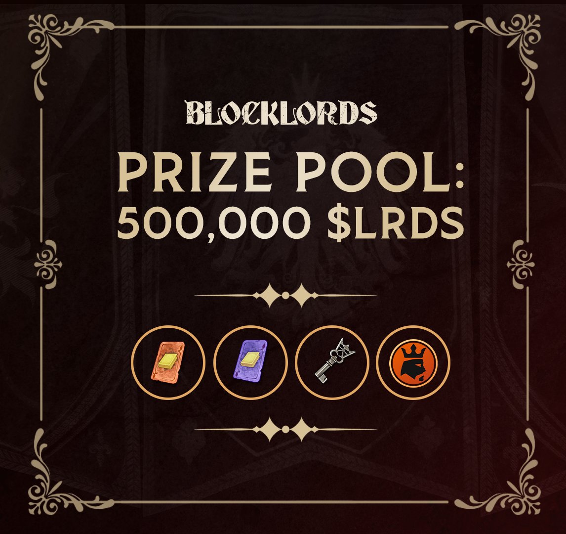 BLOCKLORDS's tweet image. Still fighting for your Region? Good - because 500,000 $LRDS are on the line.

The Region Wars Leaderboards carry the largest prize pool in BLOCKLORDS history, rewarding both:
🏆 Top Regions
⚔️ Top individual players

And it’s not just $LRDS:
• Legendary &amp;amp; Epic EXP Card Packs
•…