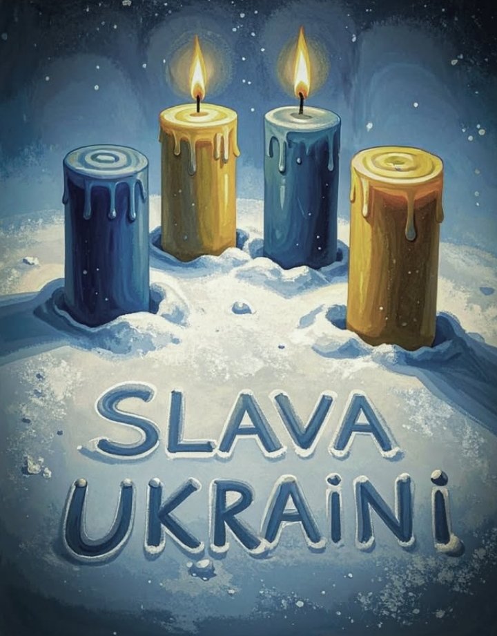 FacciniMyriam's tweet image. You don’t have to speak Ukrainian to say Slava Ukraini.
You just have to believe freedom is worth fighting for.

Slava Ukraini 🇺🇦 
Heroyam Slava 🇺🇦
#MerryChrismas2025 🎄🎅