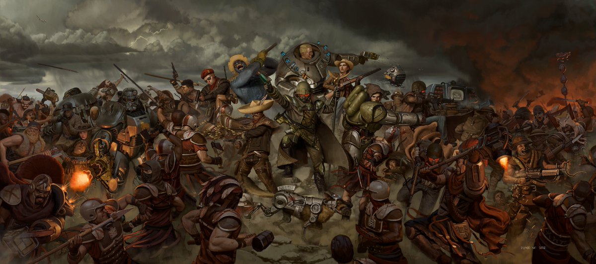 _deimos_art's tweet image. art not made with ai

#fallout