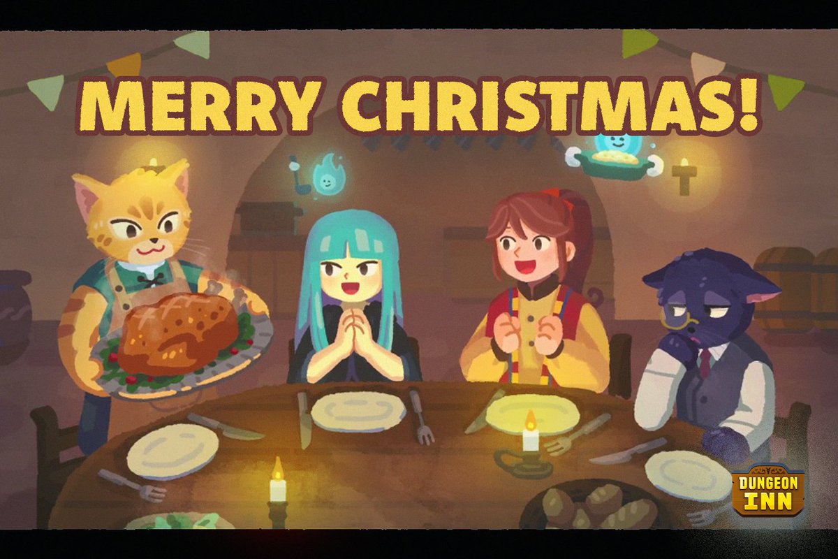 Dungeon Inn: Cozy Turn-Based Game tweet media