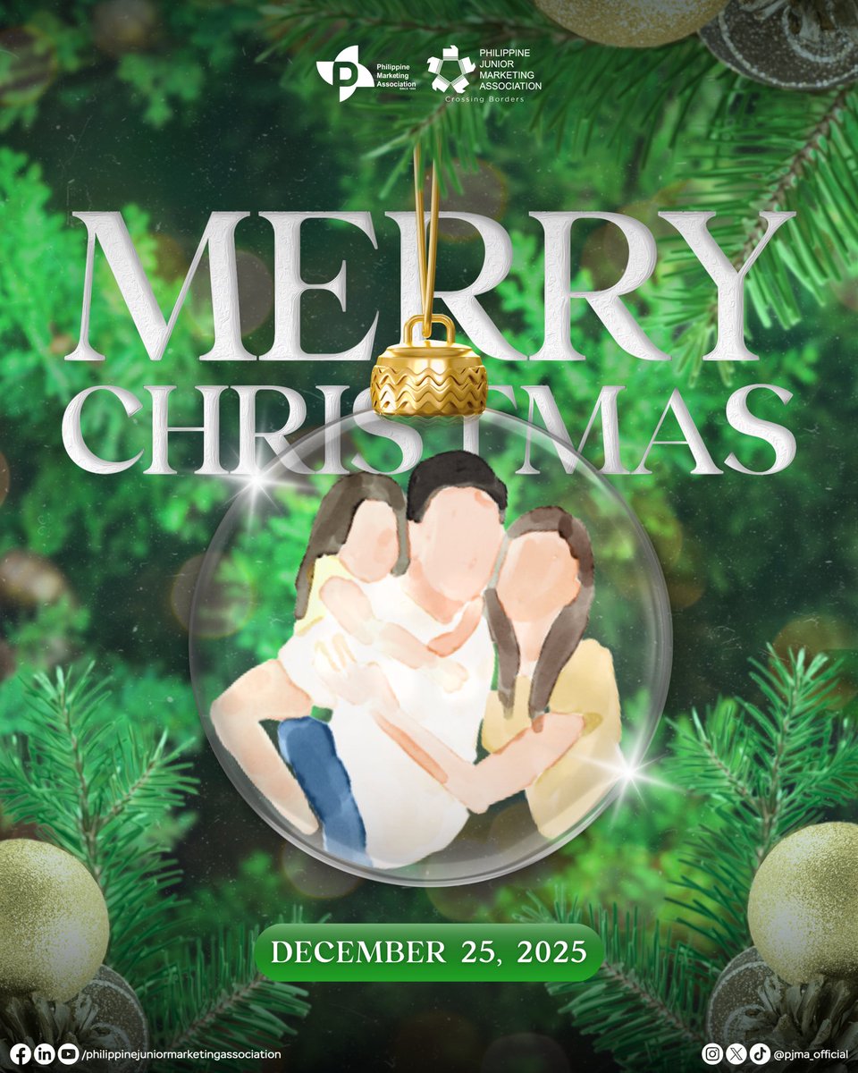 Rejoicing through the carols and festivities! 🎄🎁

We mark this day as a symbol of togetherness and shared gratitude, taking in the moments that bring us closer and warmed our hearts.

Let us cherish the spirit of Christmas and celebrate it with joy, Marketistas! 

#OnePJMA