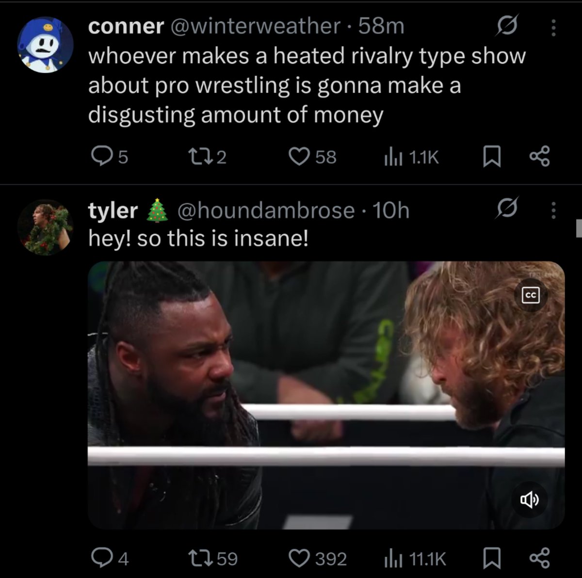 SundayCatchy's tweet image. We already have that, it's called "AEW: Dynamite"