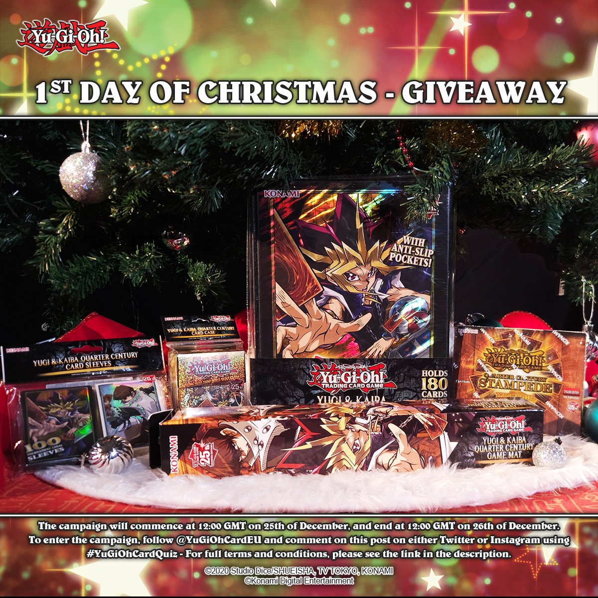 🎄 You’ve got a chance to win one of our Yu-Gi-Oh! giveaways! ✨

To enter, jump into the comments using #YuGiOhCardQuiz and tell us: Which Yugi or Kaiba moment from the anime has stayed with you the most?

Open to UK, Swiss &amp; EEA residents.

Full T&amp;Cs: brnw.ch/21wYCUf