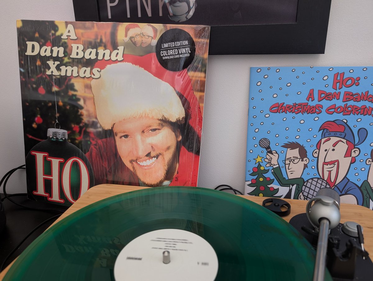 1000 album challenge 🎧🎅

#652

Ho! A dan band xmas by <a href="/thedanband/">dan finnerty</a> 

Merry xmas vinyl lovers. Nothing is more xmassy than a potty mouthed xmas LP .

Fav track: I wanna rock u hard this Xmas 

#1000albums
#Xmas2025 
#thedanband
#VinylSanta