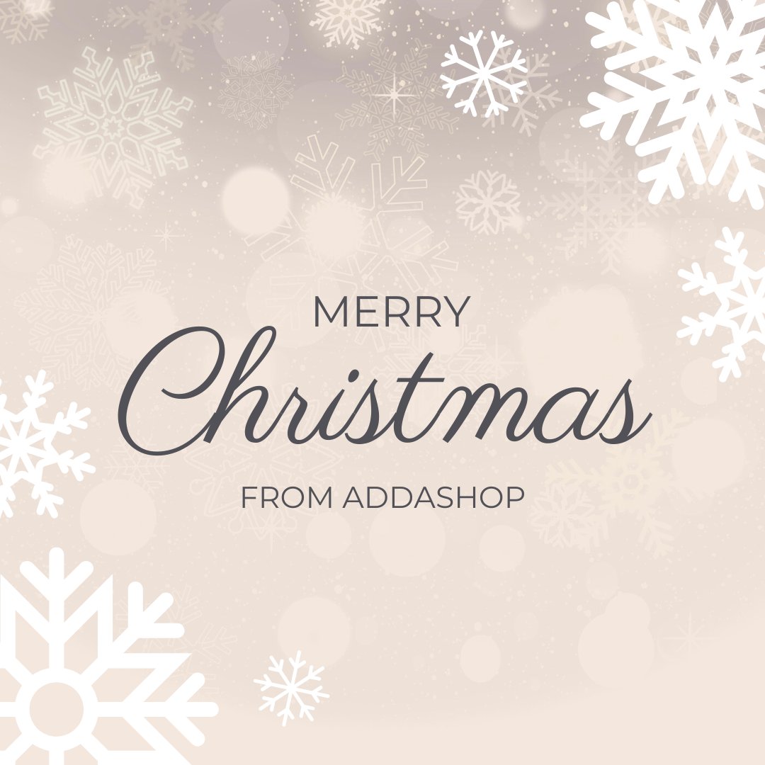 AddAShop2's tweet photo. Merry Christmas from all of us at AddAShop !!

We wish you a holiday filled with laughter and joy ❄️🎄

#AddAShop #MerryChristmas #HappyHolidays https://t.co/ylbp600tIS