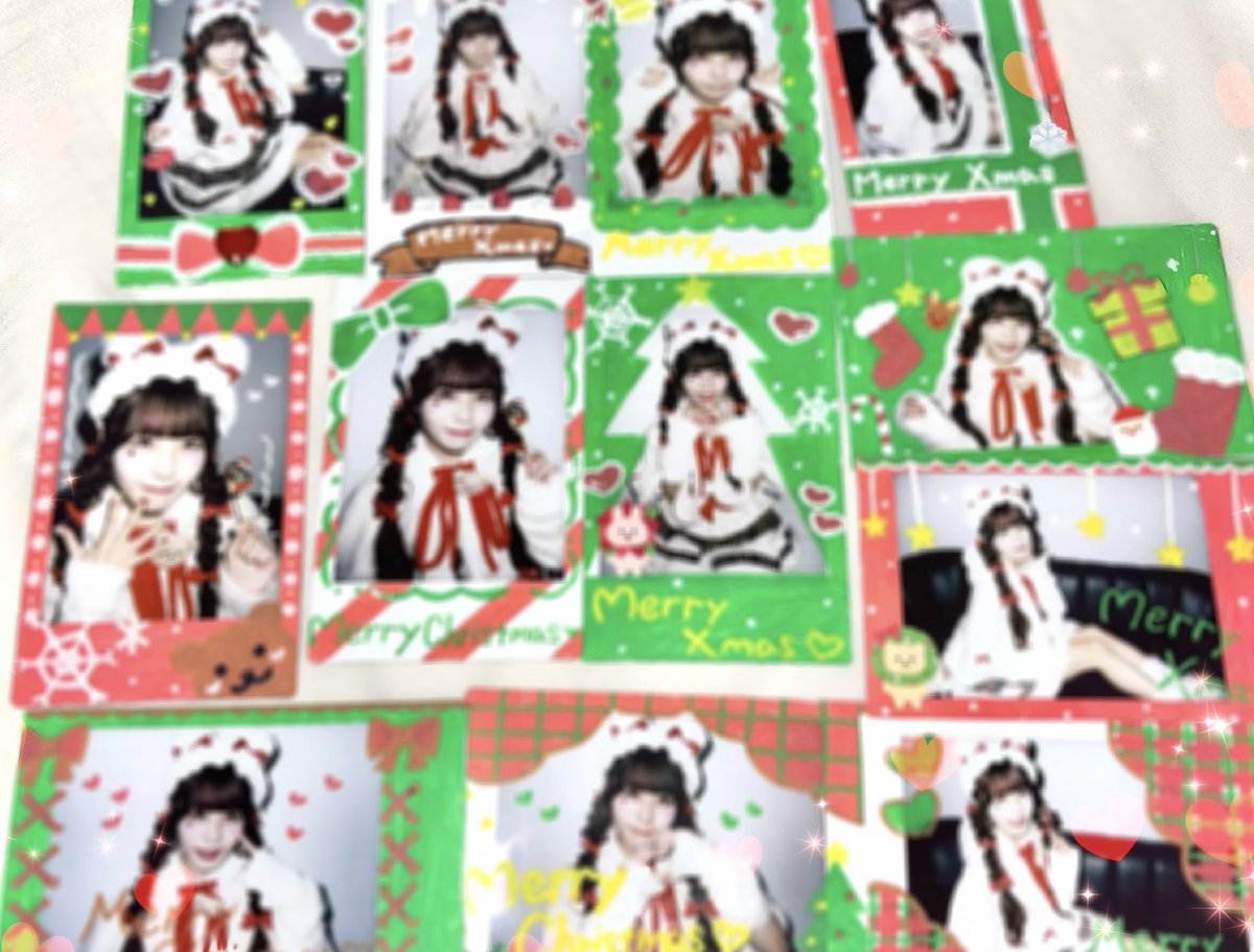 クリスマスランチェキ販売開始してます♡🎄 クリスマス期間会えたひと