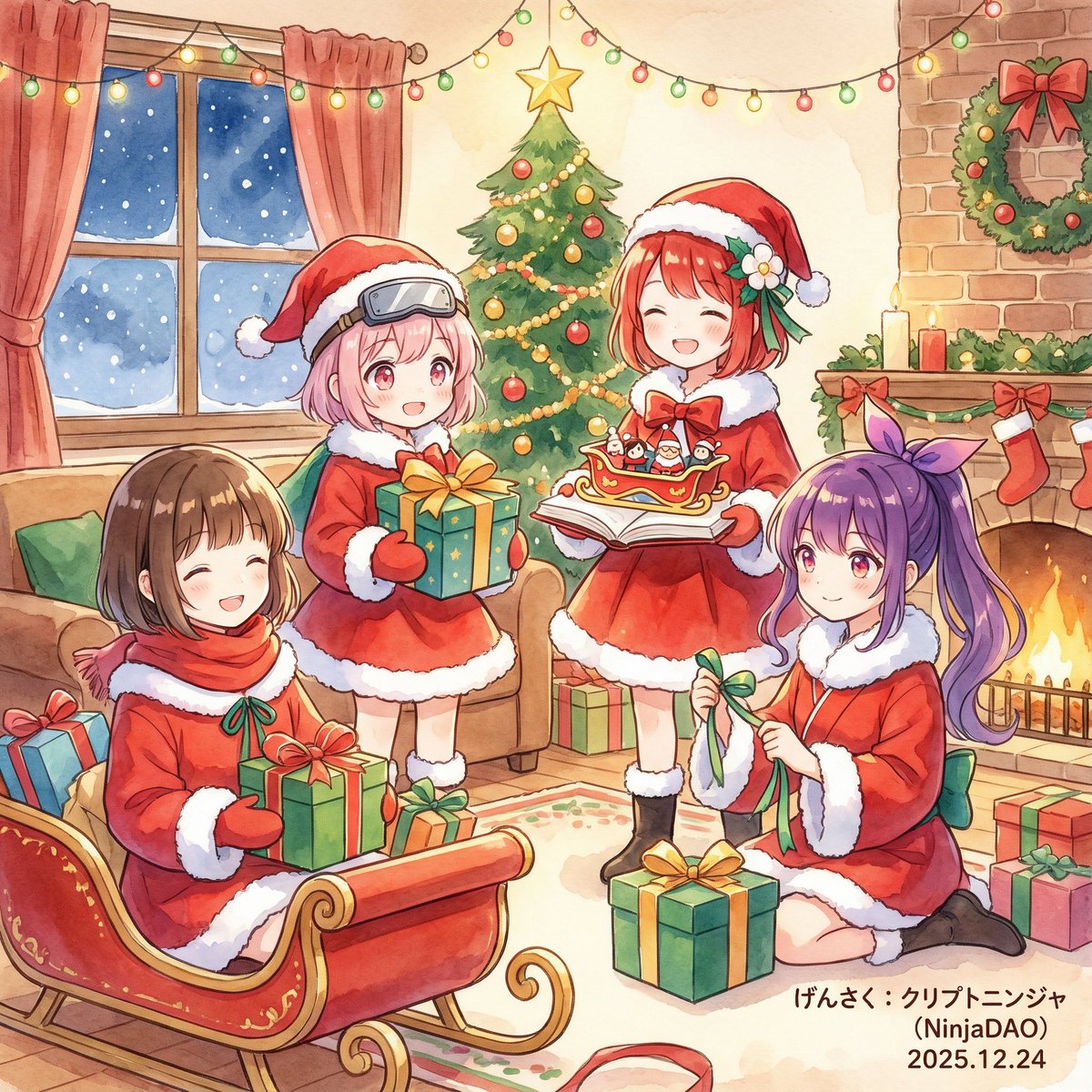 サエナクラエナ作【クリスマスイブにて】 サエナクラエナ作【クリスマスイブにて】 Christmas Eve Rap - YouTube