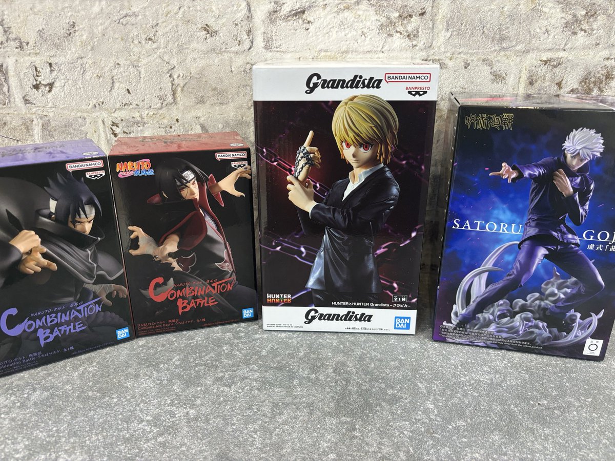 grandista クラピカ サスケ＆イタチセット 🐈‍⬛本日のプライズ🐈‍⬛ NARUTO疾風伝 Combination Battle -うちは