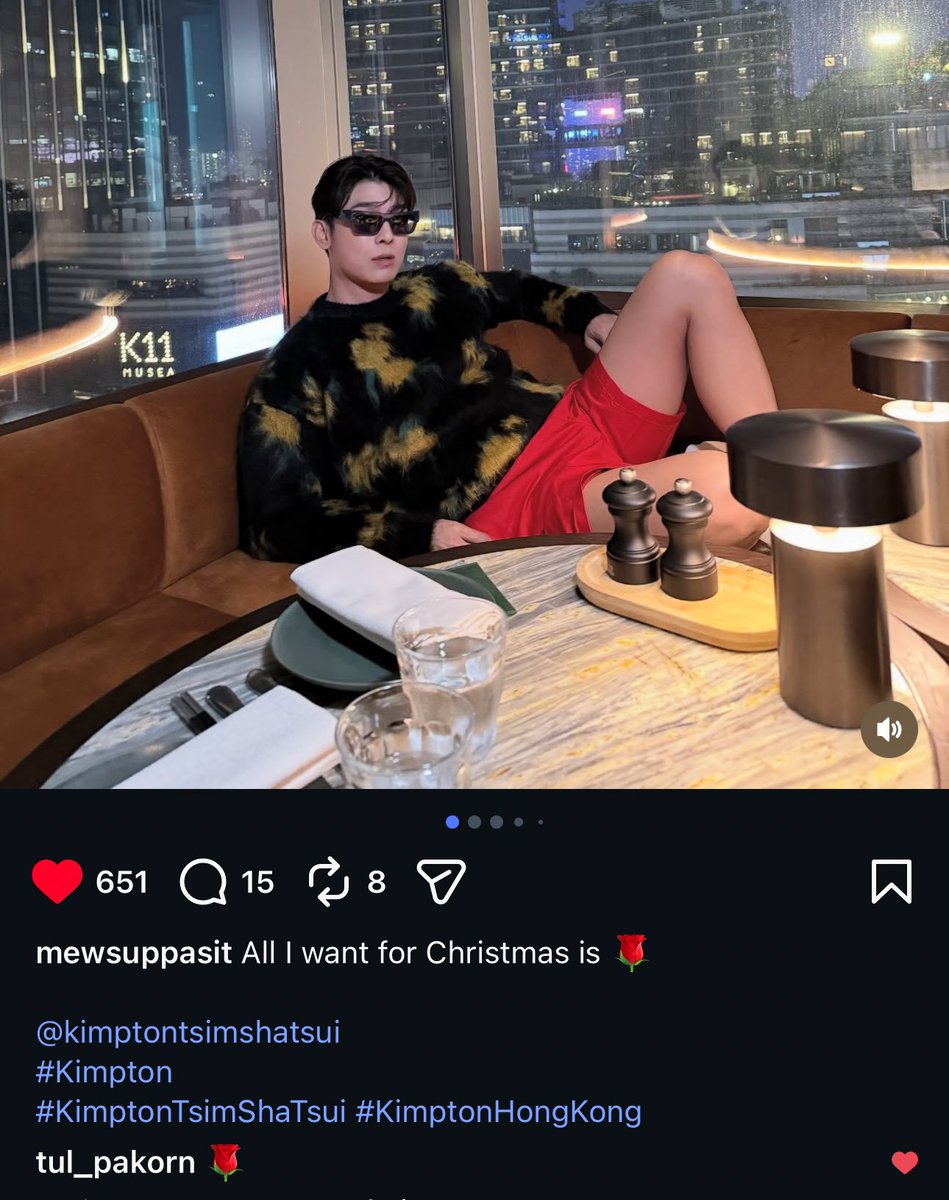 sillybearrrrr's tweet image. 🐼: All I want for Christmas is 🌹 
🐱: 🌹 

จ้าาาาา  วันนี้มาไวเชียวนะคะ 😛😝
