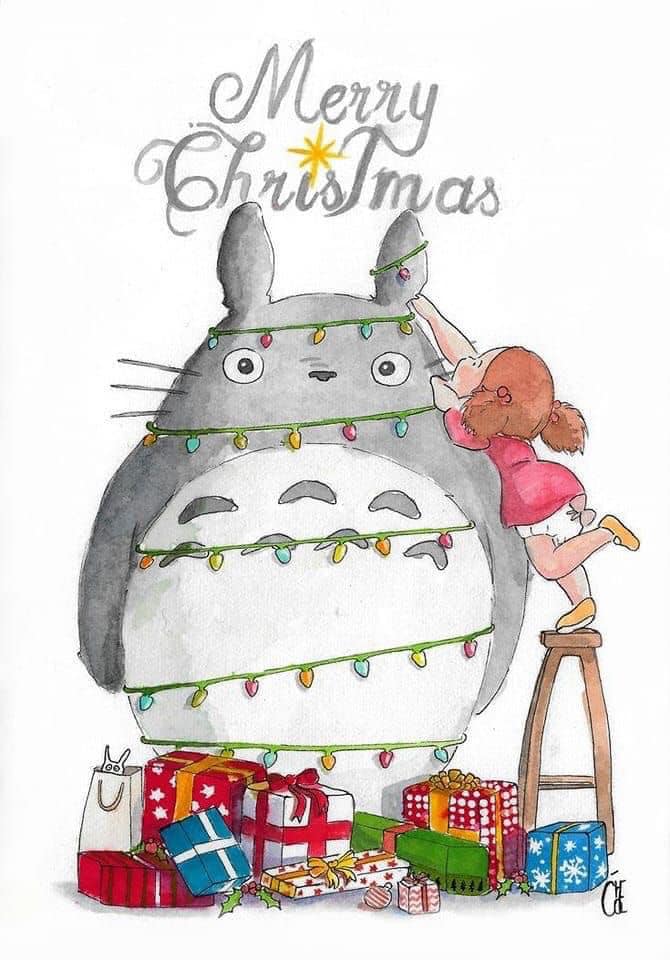 Happy Ghibli Christmas! 🎄🎁🎅