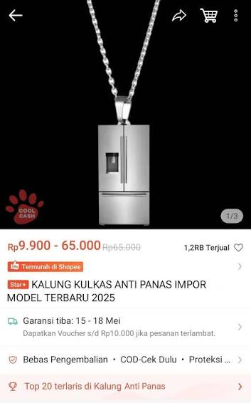 Borif12's tweet photo. @zuljoelzul @TimnasXtra Beli ini aja bang biar gak panas murah meriah https://t.co/OGVhWwm8uD