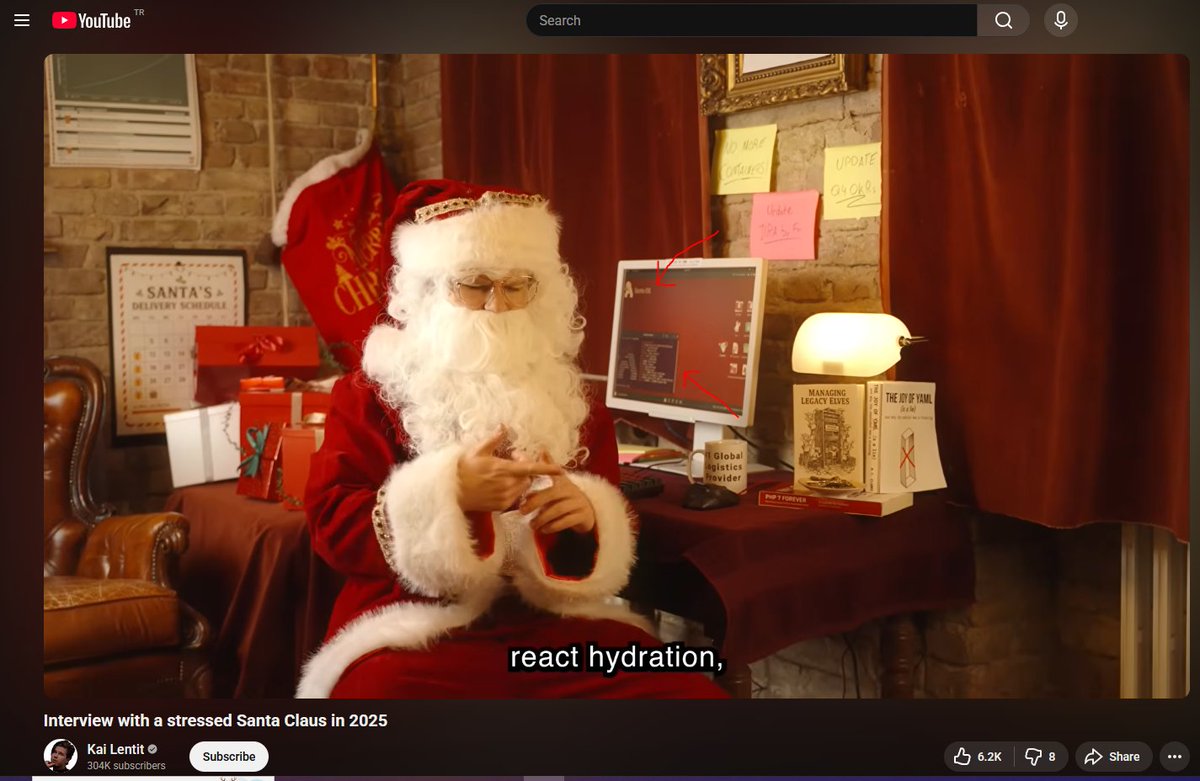 portpellegrino's tweet photo. Is Santa Claus using linux?! @grok  #Santa #LinuxClub https://t.co/heTPWCC18O