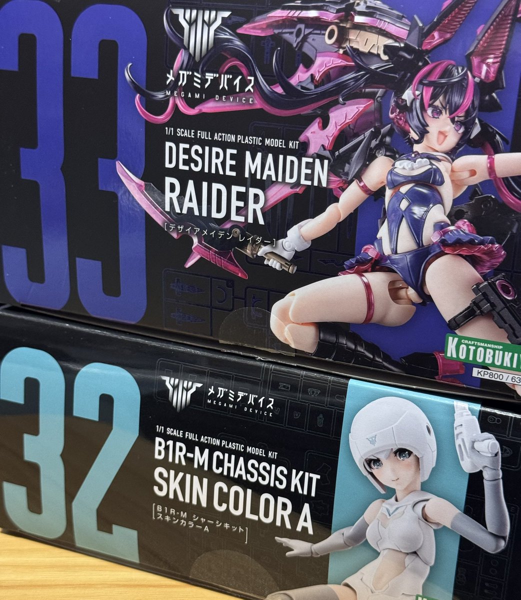 メガミデバイスカスタム品他 製作レビュー】#メガミデバイス 朱羅 忍者 枢 を1/12バイク Kawasaki