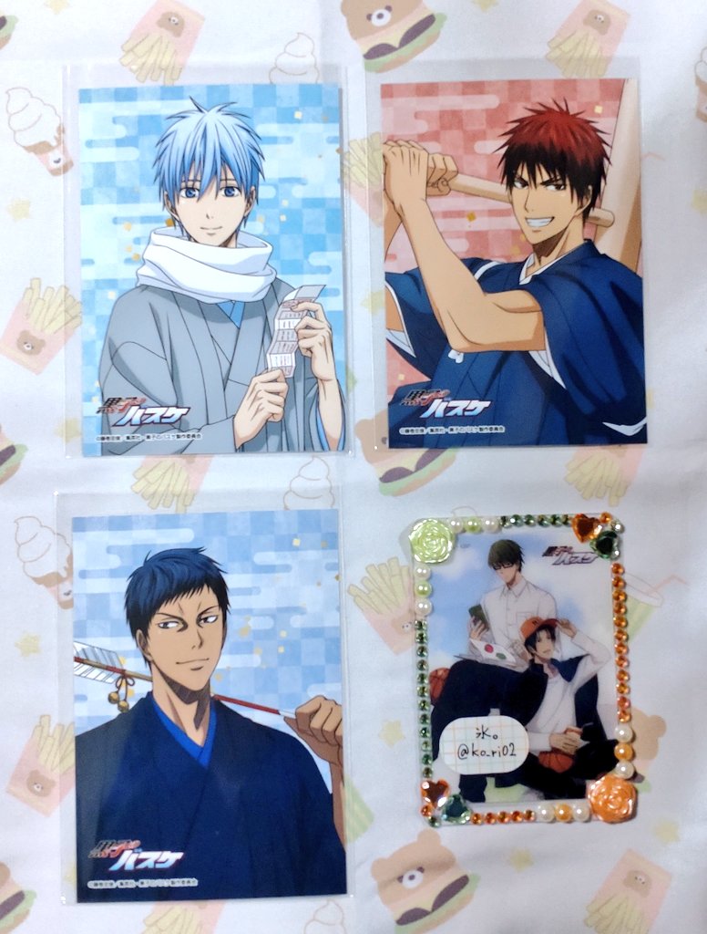 交換】 黒子のバスケ 黒バス エンスカイ ジャンフェス 生ブロマイド 譲