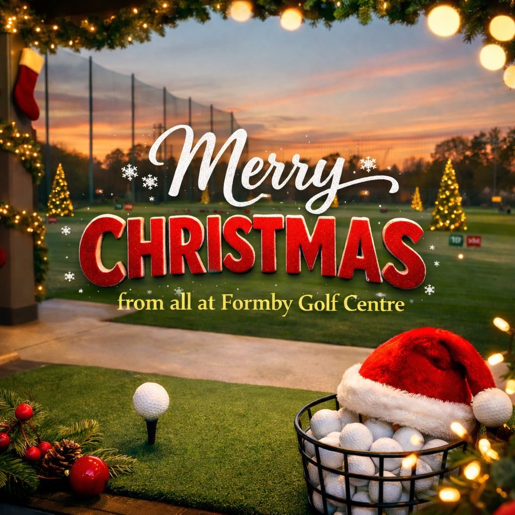 ✨ Merry Christmas from all of us at Formby Golf Centre🎄
