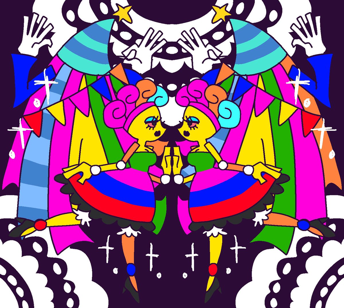 前に描いたイラスト(別ジャンル)