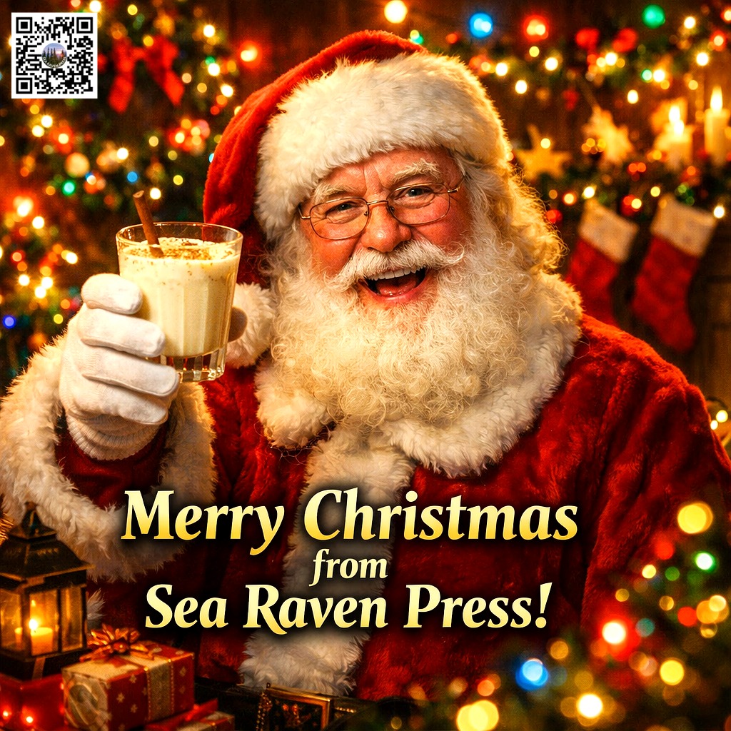 SeaRavenPress's tweet photo. MERRY CHRISTMAS FROM SEA RAVEN PRESS! #Christmas #Christ #WhiteChristmas #MerryChristmas #ChristmasSeason #HolidayCheer #ChristmasSpirit #HolidayGreetings #PeaceOnEarth #JoyToTheWorld #SeasonOfJoy #WinterMagic #SilentNight #Blessed #CozyChristmas #JD48 https://t.co/QuqQzvqH46 https://t.co/yhpYldvhfT