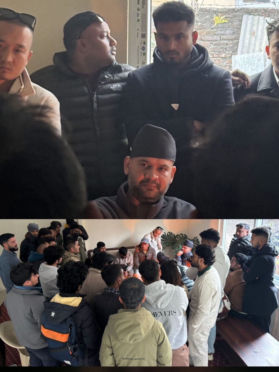 GenZ representatives meeting and discussing with Balen about current condition &amp; way forward. 😮