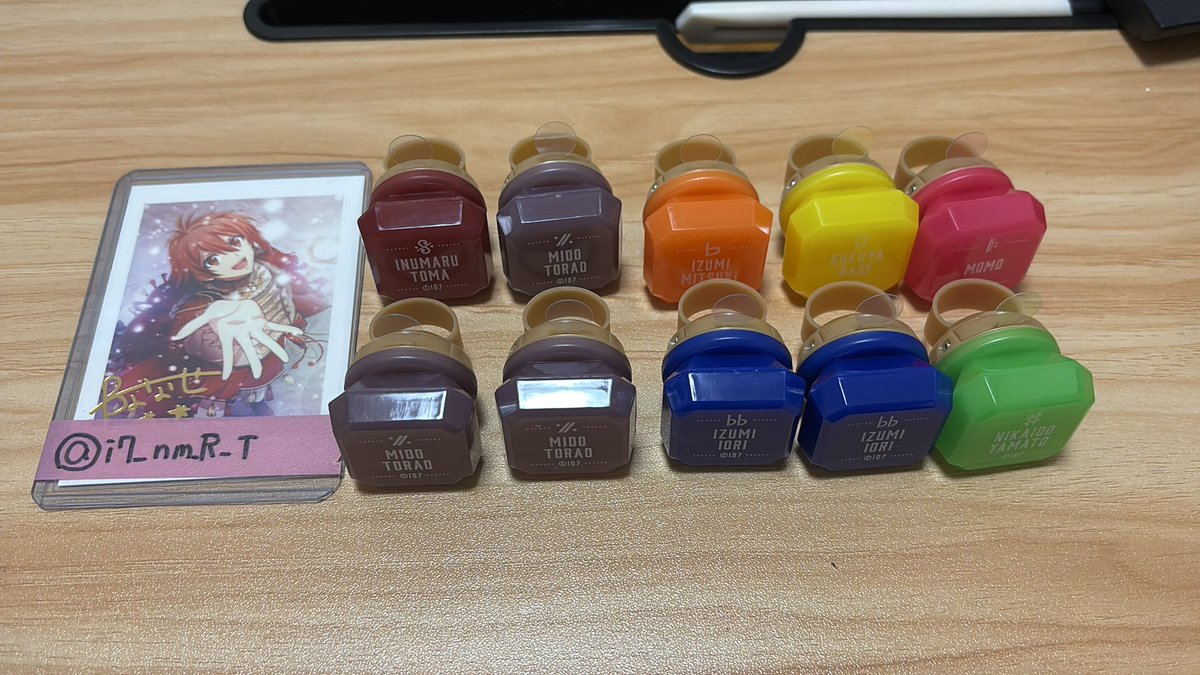 RT @i7_nm_R_T: 【アイドリッシュセブン アイナナ 10周年 リングライト