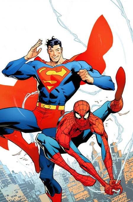 thirdeyecomics's tweet photo. 🔥💧COVER DROP!!!💧🔥 DC VS MARVEL - SUPERMAN / SPIDERMAN #1!!! The next chapter of DC / MARVEL arrives in 2026 &amp; we are STOKED!!! Lock in all these dope ass covers for THIRD EYE PICK-UP🛒 or THIRD EYE SHIPS📬 👉 https://t.co/JAaw4EpRvf https://t.co/QlI4e2VaAR