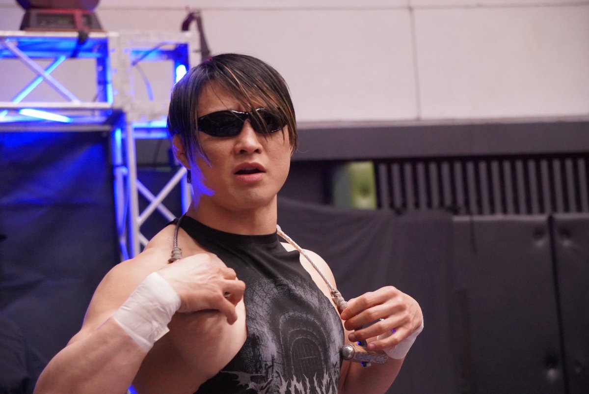 b_bp_wcoco's tweet photo. 2025.12.5 大阪府立体育館第2競技場
WORLD TAG LEAGUE 2025
2代目の犯行現場🕶️
#njpw
#njwtl
#ドンファレ
#DonFale
#SHO
#HOUSEOFTORTURE https://t.co/LkP7rP6iyz