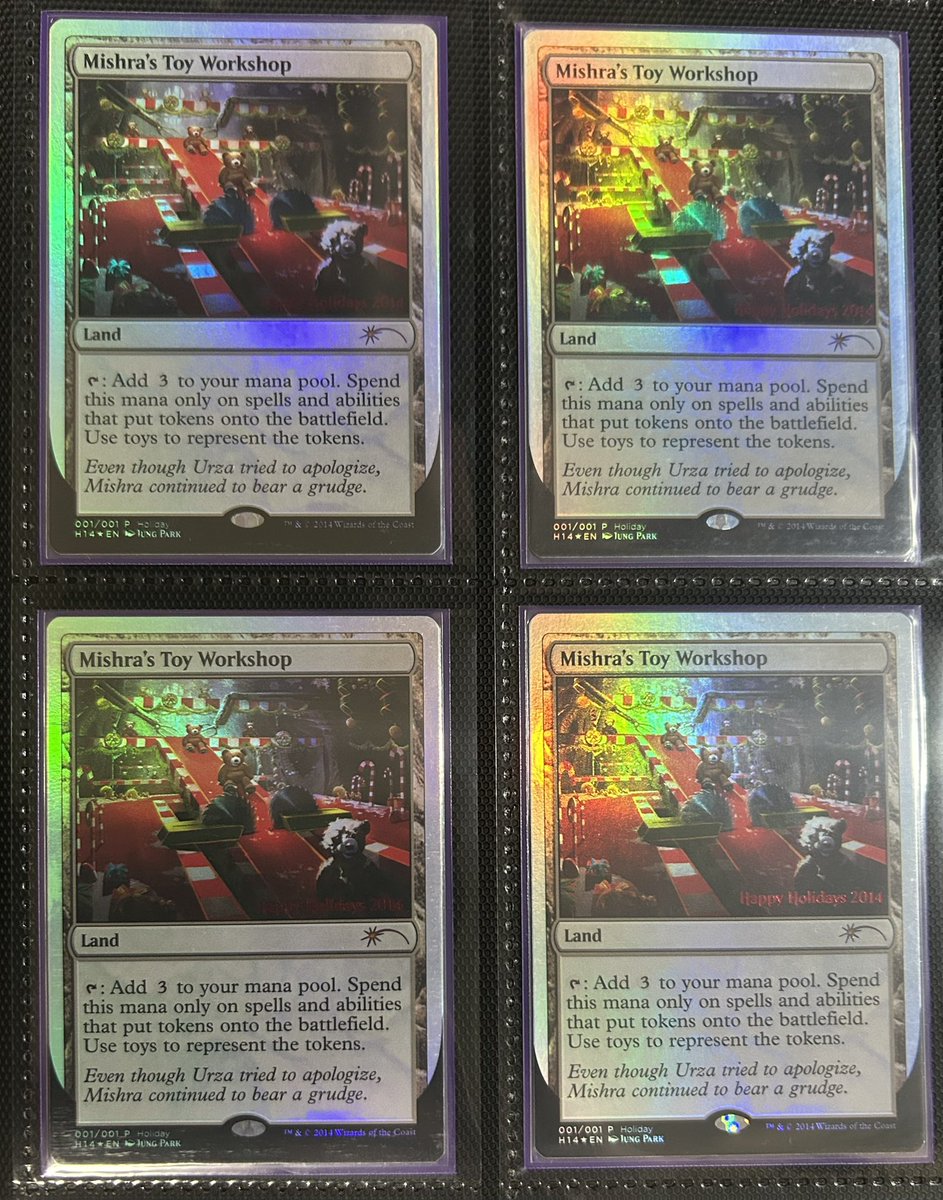 MTG Mishra's Toy Workshop Foil ホリデー ② MTG Mishra's Toy Workshop Foil ホリデー ②