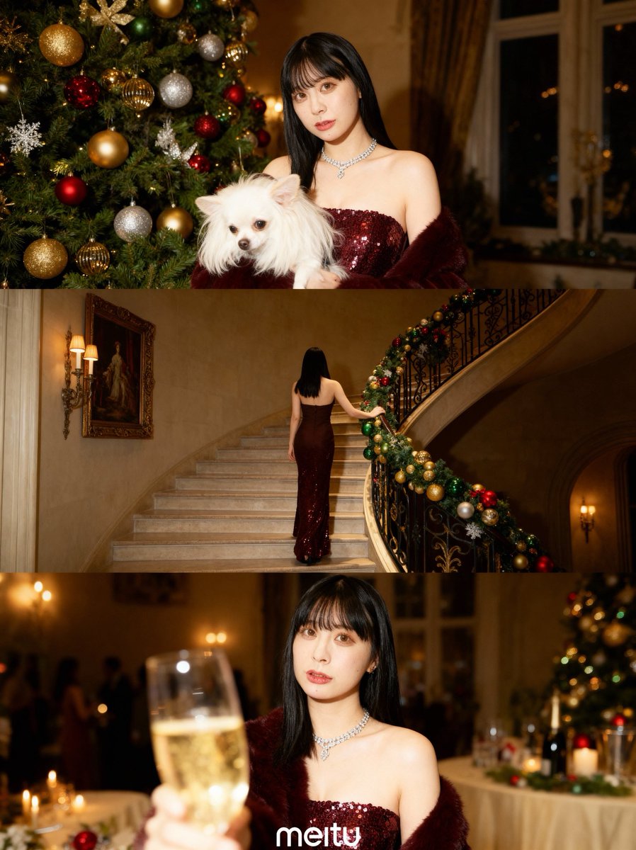 ffgReinaKawase's tweet photo. 𝑀𝑒𝑟𝑟𝑦 𝐶ℎ𝑟𝑖𝑠𝑡𝑚𝑎𝑠🎄.*

撮影会で撮って頂いた写真でAI加工してみたよ✨
みんなは素敵なクリスマスを過ごしてるかな？🎅🏻🎀

 #撮影会モデル  #被写体モデル  #ポートレート撮影  #ポートレートモデル   #写真好きな人と繋がりたい  #カメラマンさんと繋がりたい  #AI加工  #クリスマス https://t.co/e8KZXUtvig