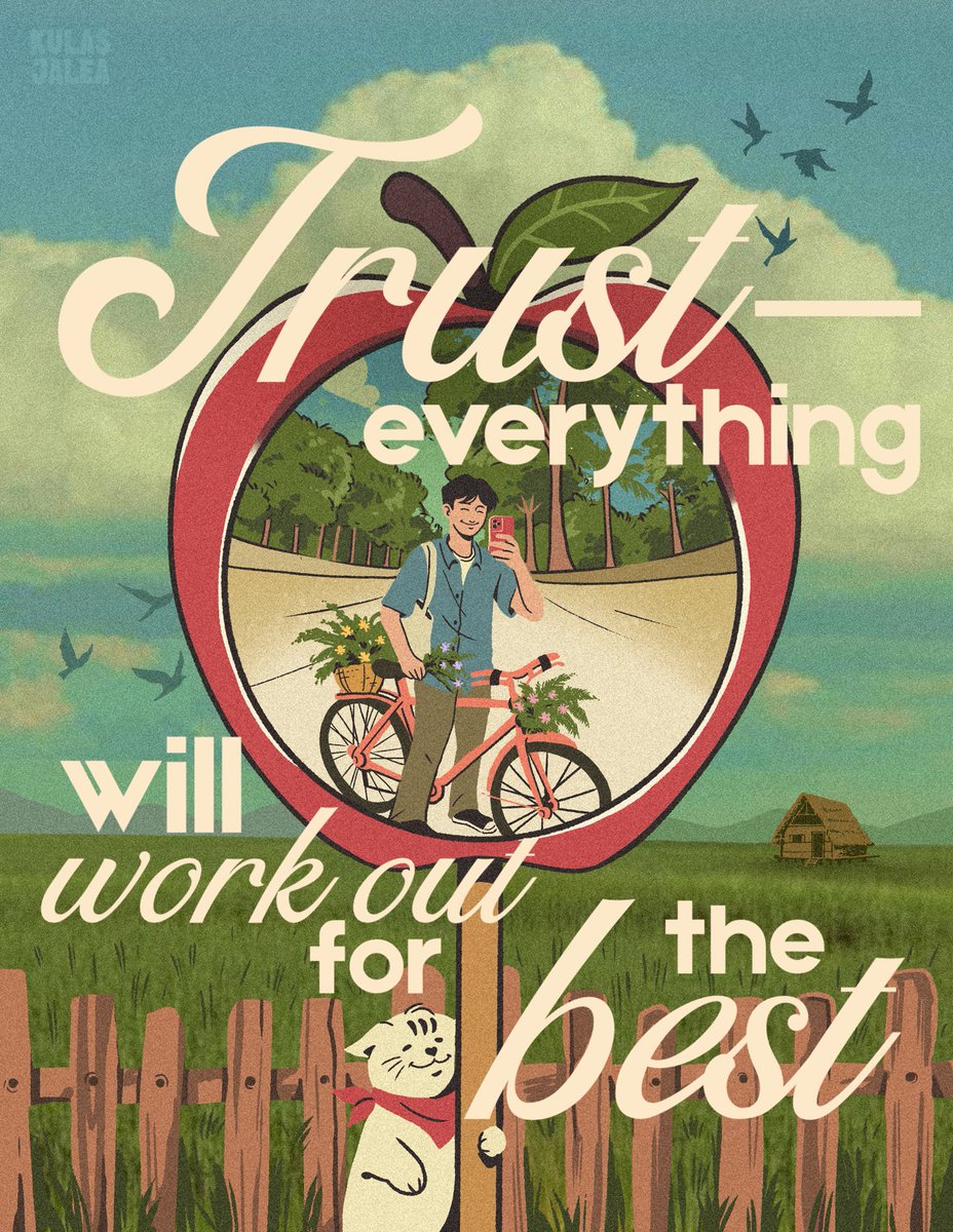 kulasjalea's tweet image. things will fall into place