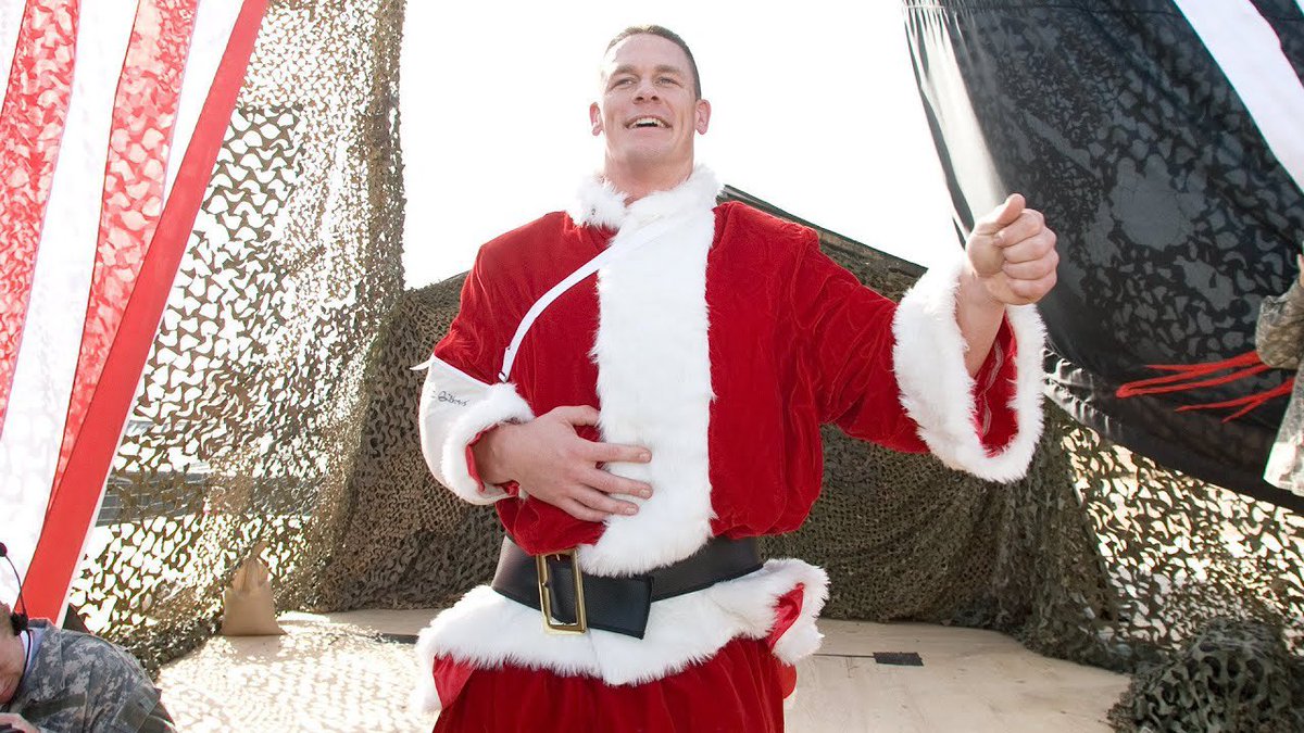 Assassin6687's tweet image. Today is officially the fist Christmas in 27 years where John Cena is not an active wrestler…