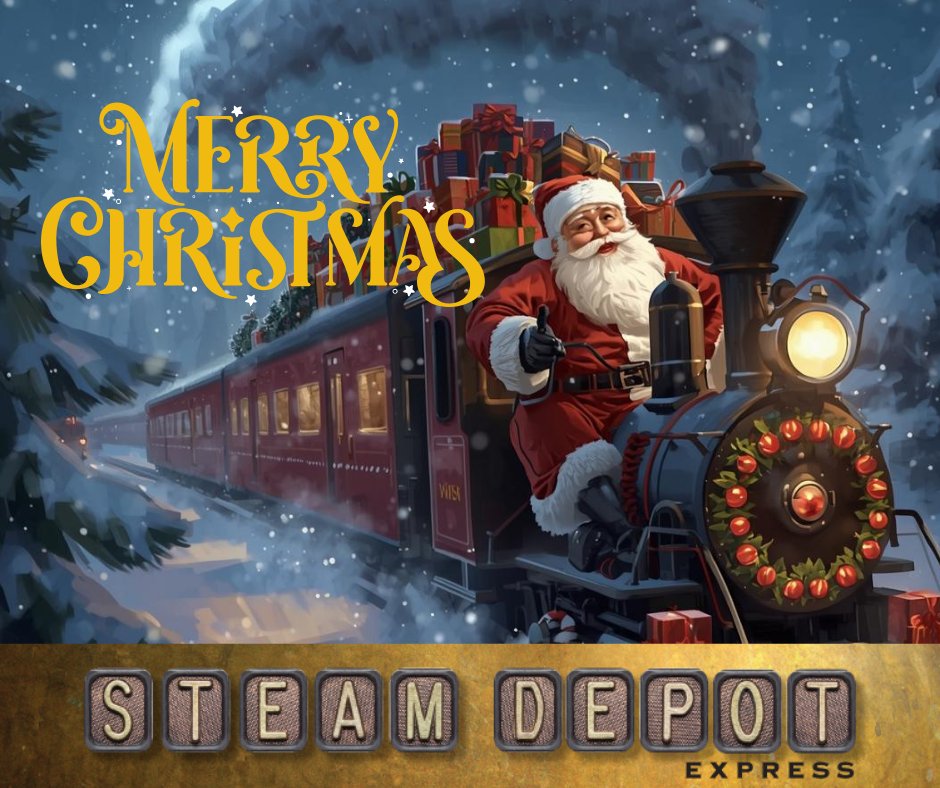 Merry Christmas from all of us at the Steam Depot!