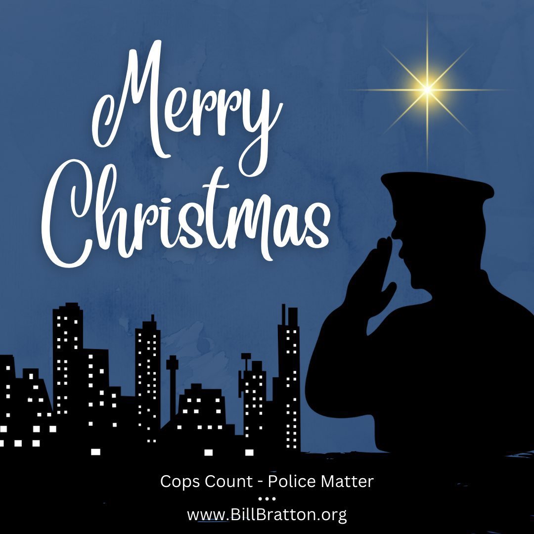 My #Christmas message to the great cops who serve our communities.

𝐓𝐨 𝐀𝐦𝐞𝐫𝐢𝐜𝐚𝐧 𝐋𝐚𝐰 𝐄𝐧𝐟𝐨𝐫𝐜𝐞𝐦𝐞𝐧𝐭:

Christmas is a reminder that a life dedicated to serving others is a life of great significance. While families gather and traditions are shared, many of you