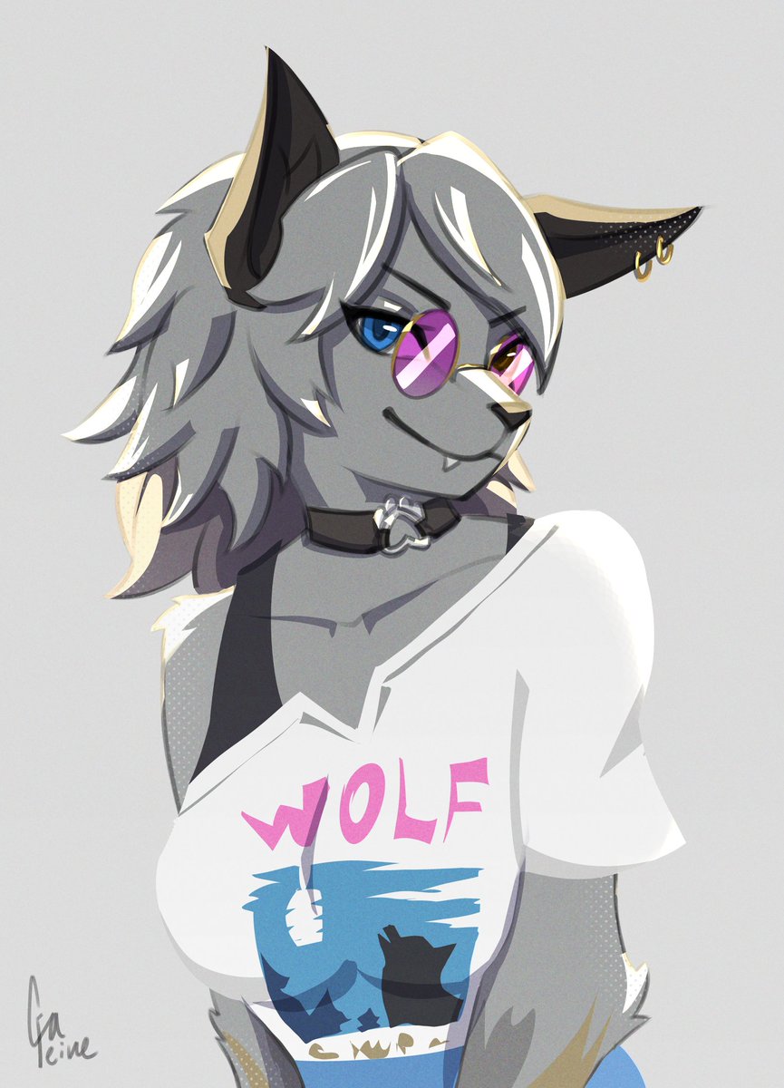 cafeine_x's tweet image. Wolfie from fortnite!  
#furryart #anthro #WolfieFortnite