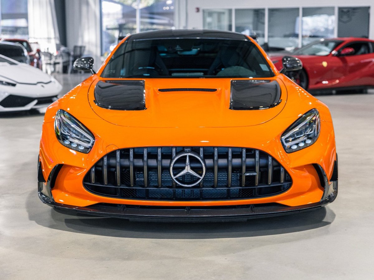 2021 Mercedes-Benz AMG GT Black Series shown in AMG Magmabeam