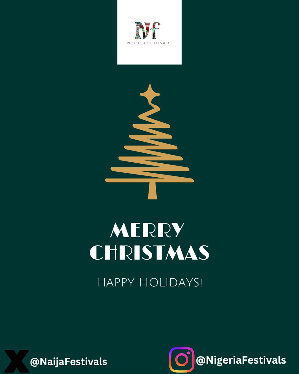 NaijaFestivals's tweet photo. May your homes be filled with joy and happiness of Christmas.

Merry Christmas 🎄🎁 https://t.co/cruaQKxnig