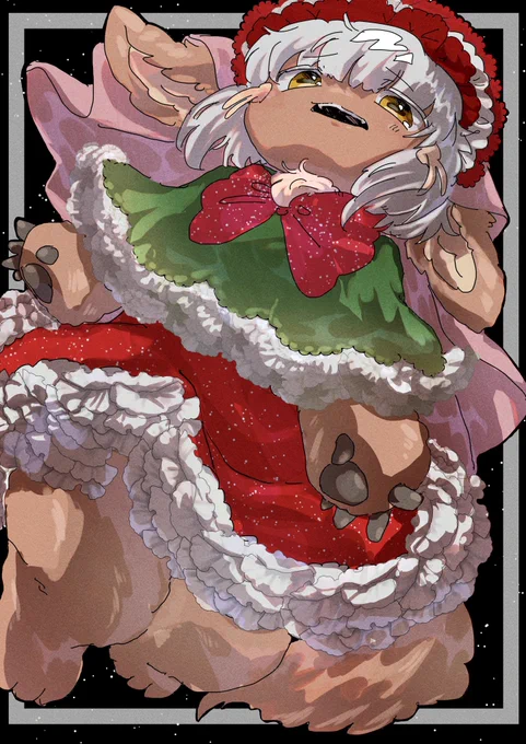 メリークリスマスナナチ んなふわむちむち٩( ᐛ )و #メイドインアビス #miabyss