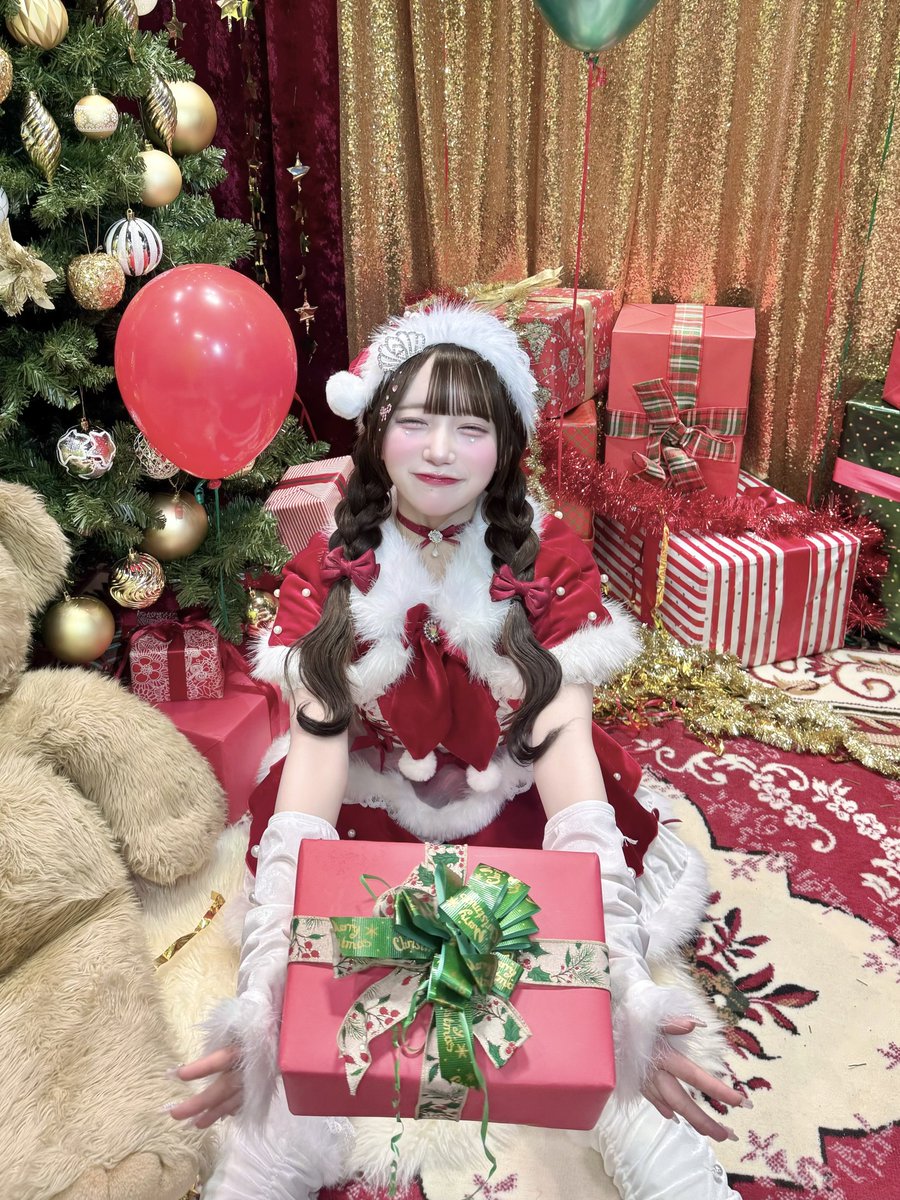 プレゼントは私だもん🎅🏻🎀♥️⟡.·