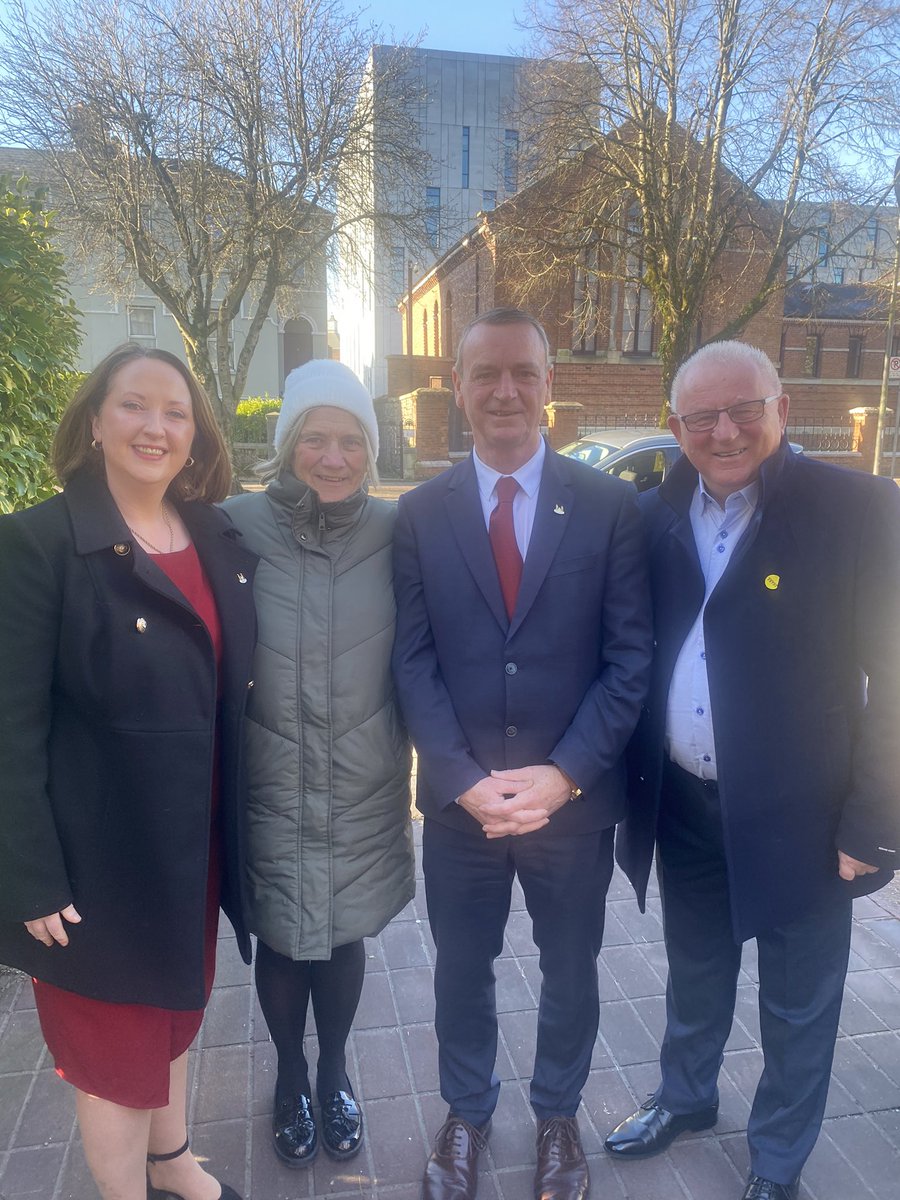 Nice to meet the <a href="/FergalDennehy/">Fergal Dennehy</a> Lord Mayor and Lady Mayoress this morning on official business on a busy day.
Thanks to Mr Archer for taking the picture 
<a href="/corkcitycouncil/">Cork City Council</a>